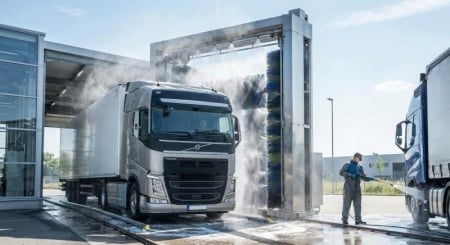 Lavage des remorques de poids lourds, les bonnes pratiques